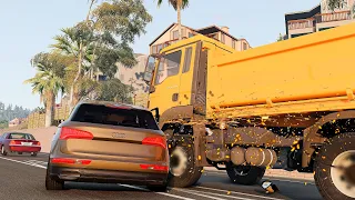 Аварии на реальных событиях в BeamNG.Drive #1