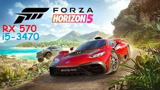 RX 570 | Forza Horizon 5