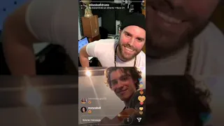 Shawn Mendes IG live with Mike Sleath - 4/09/2020