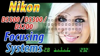 Nikon D5500 / D5300 / D5200 Focus Square Tutorial | How to Focus Training Video