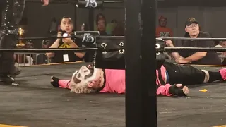 VIOLENT J GETS BEAT DOWN & PIE IN FACE FROM VAMPIRO  #NWA75