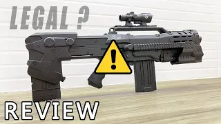 The Most Illegal Nerf Longshot CS-6 Modded Review