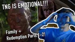 Star Trek TNG FAMILY and REDEMPTION PARTS 1-2 REACTIONS! - Preparation for the Movies!!!