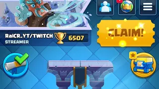 How To Reach 6500 With Best Pekka Bridge Spam Deck In Clash Royale 🏆🥇