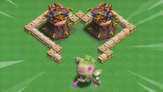 Blast Bow vs Clan Capital Troops! - Clash of Clans