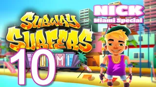 Subway Surfers - MIAMI 2019 - Walkthrough Gameplay Part 10 (iOS)