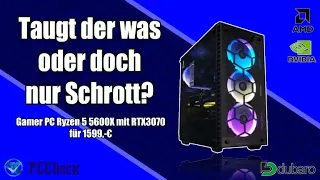 DUBARO - Gamer PC Ryzen 5 5600X mit RTX3070 - Taugt der was?