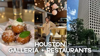 Houston vlog. Galleria Mall and Creating Content at the Baldwin hotel