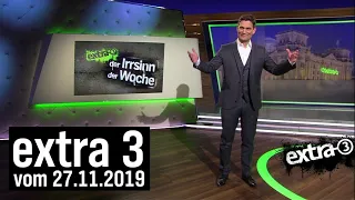 Extra 3 vom 27.11.2019 | extra 3 | NDR