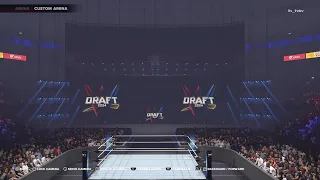 WWE Draft 2024 - WWE 2k24 Create an Arena