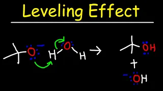 The Leveling Effect - Acids and Bases - Organic Chemistry