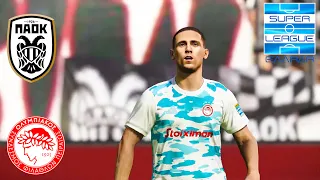 Football Life 2024 Gameplay Greek Superleague Olympiacos Matchday 8