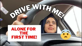 DRIVE WITH ME (first time driving alone)