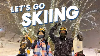 Learning to snowboard in one of Japan's most popular ski resorts! - Naeba