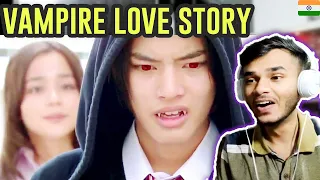 Vampire Love Story  Japanese Korean Mix Hindi Songs  Kabhi jo Badal Barse  Indian Reaction