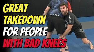 Effective Double Leg Takedown for BJJ Beginners (No Knee Drop!)