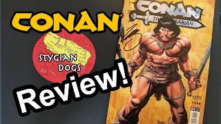 Review of Issue #1 of the new 'Conan the Barbarian' comic.