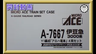 【開封動画】A7667 伊豆急3000系 Y1編成「アロハ電車」 4両セット【鉄道模型・Nゲージ】