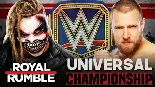 WWE 2K20 ROYAL RUMBLE 2020 ''THE FIEND,,BRAY WYATT VS DANIEL BRYAN UNIVERSAL CHAMPIONSHIP MATCH