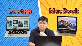 Nên chọn Macbook hay Laptop Windows? Máy nào dùng tốt hơn?