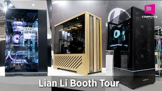 Computex 2023: Lian Li Booth Tour - New Case 011 Dynamic EVO RGB & XL, SUP 01 Concept, 011 Vision