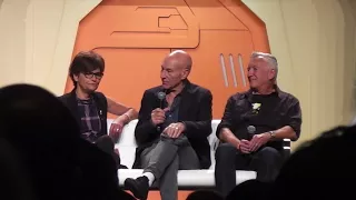 Patrick Stewart and the Inner Light panel at the 2017 Star Trek Convention