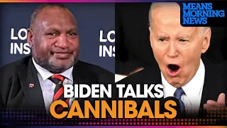 Biden Tells Crowd His Uncle Was Eaten by Cannibals