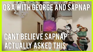 Sapnap does Q&A with George!