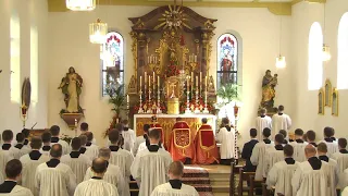 20. Mai 2024 - Gesungene Vesper - Priesterseminar Herz Jesu