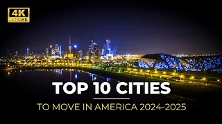 Top 10 Cities EVERYONE is MOVING TO in America  | Moving to New York in  2024