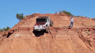 Merus Adventure Park  03/09/24 Gladiator climbing insane hill