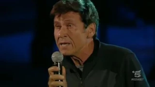 Adriano Celentano e Gianni Morandi - A Woman in love durante le prove di Rock Economy 09 10 2012