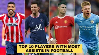 Top 10 Players With Most Assists In Football History | Top Playmakers In Football