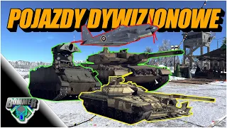 Pojazdy dywizjonowe, które warto badać | WAR THUNDER |