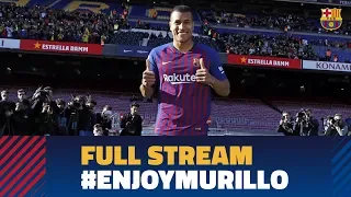 FULL STREAM l Jeison Murillo's unveiling as a FC Barcelona player #EnjoyMurillo