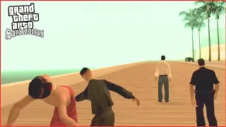 Running Over Npcs Is Lots Of Fun - GTA San Andreas