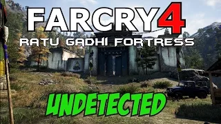 Far Cry 4 - How to Takedown RATU GADHI Fortress (UNDETECTED) Takedown Kills ONLY!
