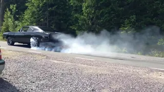 Dodge Charger 600hp Hemi Small Burnout