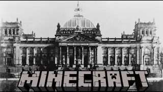 Building Reichstag in MINECRAFT(Timelapse)
