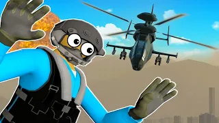 Two IDIOT Pilots Destroy HELICOPTERS in Battle! (Vtol VR Multiplayer)