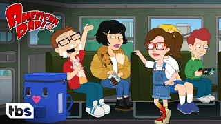 Soulmates on The Bus (Clip) | American Dad | TBS