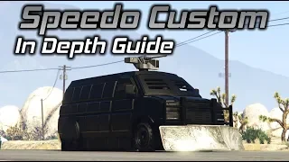 GTA Online: Speedo Custom In Depth Guide (Stats, .50 Cal vs Minigun, and More)