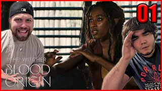 THE WITCHER: BLOOD ORIGIN: SEASON 1 EPISODE 1 | "OF BALLADS, BRAWLERS, & BLOODIED BLADES" - REACTION