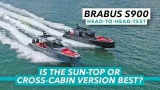 Brabus Shadow 900 review | Sun-Top and Cross-Cabin versions go head-to-head | Motor Boat & Yachting