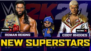 WWE 2K24 Roster | We Have NEW Wrestlers!