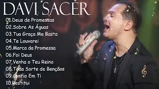 Deus de Promessas , Sobre As Águas,   DAVI SACER ｜｜ Em Alta： As Melhores Músicas Gospel de 2024