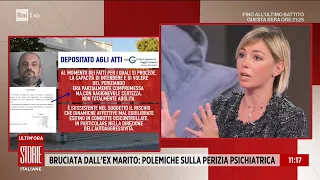 Bruciata dal suo ex, la perizia fa discutere - Storie Italiane - 21/10/2021