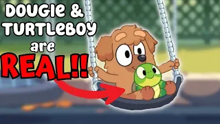 Bluey TURTLEBOY & Dougie are real! Hidden details in Season 3 ep 30 (Auslan translation & location)