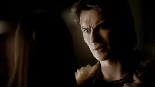 TVD 4x11 - Damon tells Elena he wants to apologize to Jeremy, she doesn't know he's compelled | HD