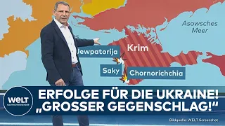 PUTINS KRIEG: Gegenschlag! Ukraine attackiert Ziele auf Krim! Armee feuert Kamikaze-Drohnen ab